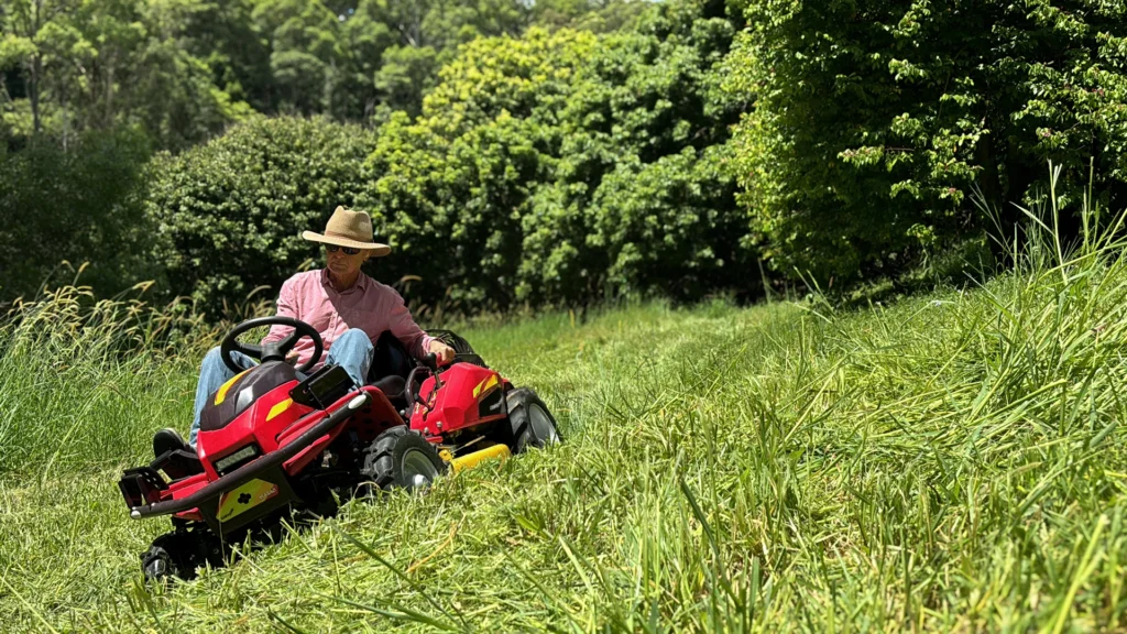 RIDE-ON BRUSH CUTTER